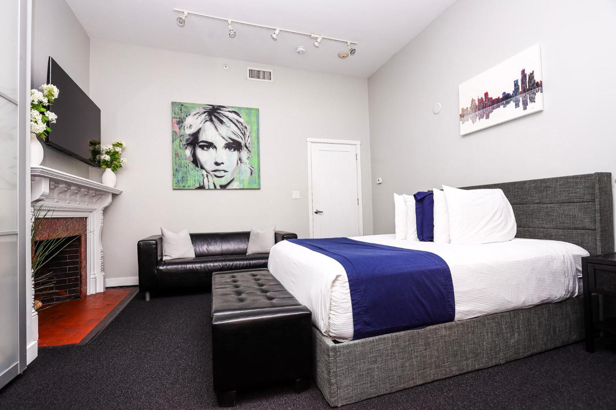 Large Stylish Newbury Street Studio W/ Kitchen Boston Bagian luar foto
