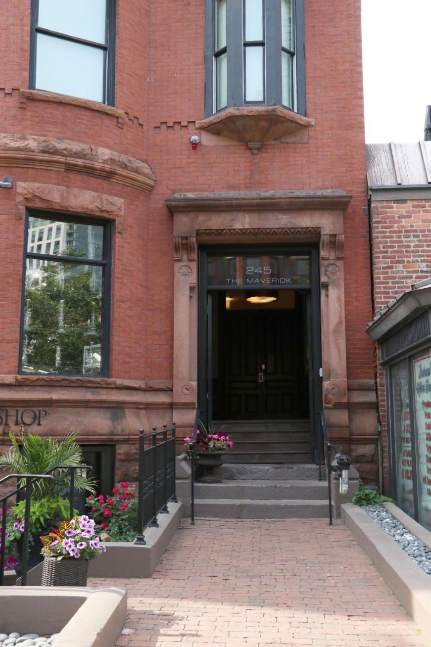 Large Stylish Newbury Street Studio W/ Kitchen Boston Bagian luar foto